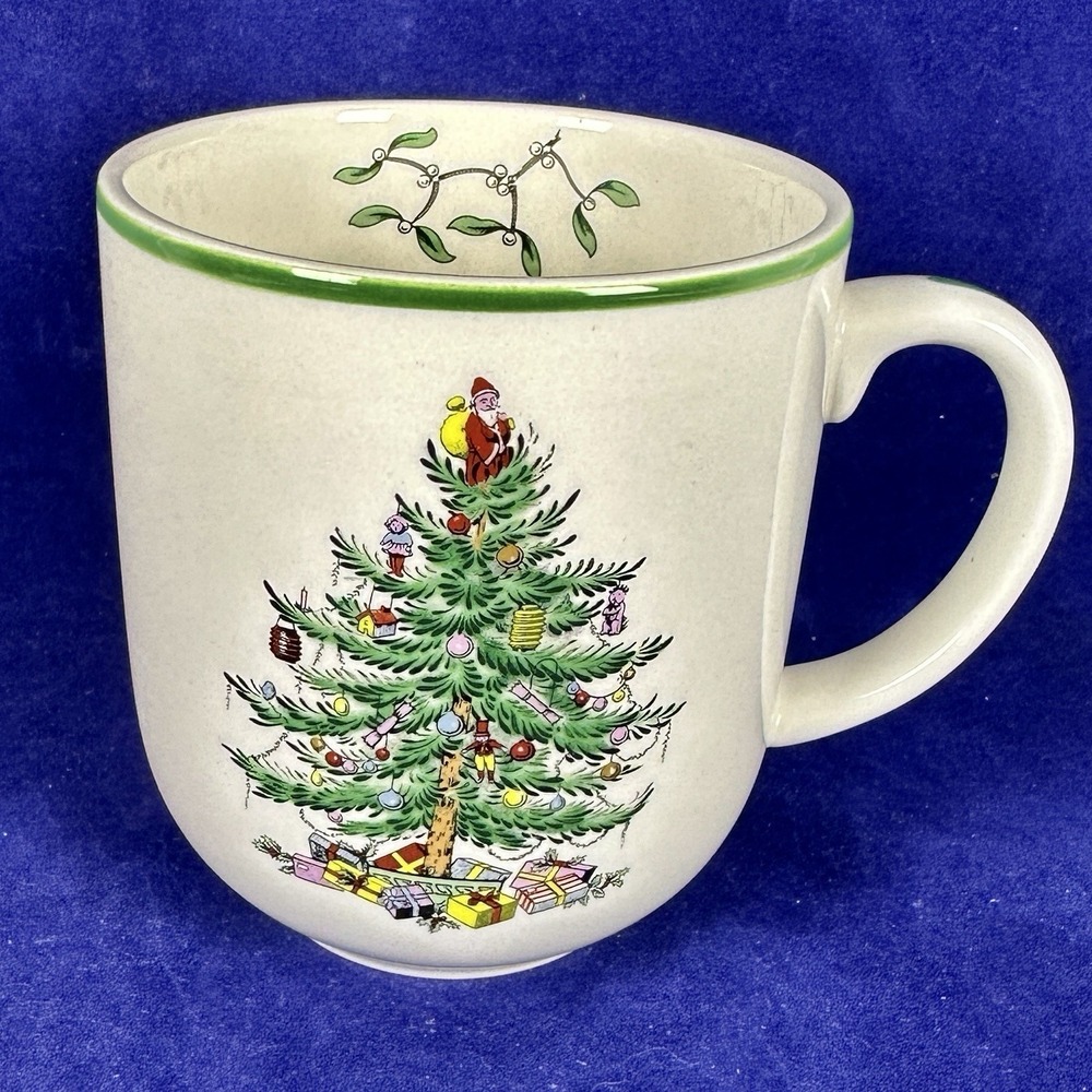 Spode  Christmas Tree Large 4 1/4" Coffee Mug S3324-A6  England